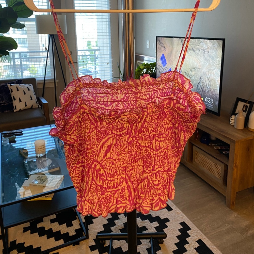 Spaghetti strap summer top